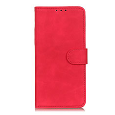 Leather Case Stands Flip Cover L10 Holder for Oppo A33 Red