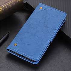 Leather Case Stands Flip Cover L10 Holder for Samsung Galaxy S20 FE 2022 5G Blue
