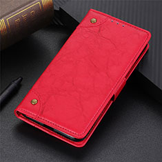 Leather Case Stands Flip Cover L10 Holder for Samsung Galaxy S20 Lite 5G Red