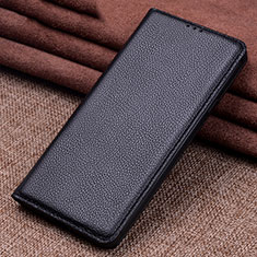 Leather Case Stands Flip Cover L10 Holder for Xiaomi Mi 10 Black