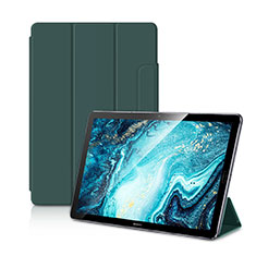 Leather Case Stands Flip Cover L11 Holder for Huawei MediaPad M6 10.8 Green