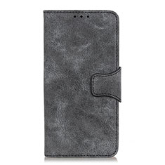 Leather Case Stands Flip Cover L11 Holder for Huawei Nova 6 SE Gray