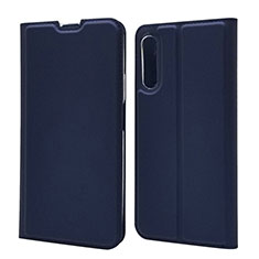 Leather Case Stands Flip Cover L11 Holder for Huawei P Smart Pro (2019) Blue