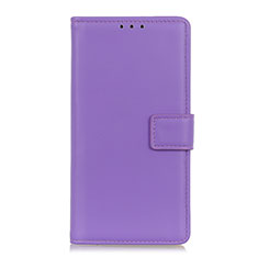 Leather Case Stands Flip Cover L11 Holder for Nokia 8.3 5G Clove Purple