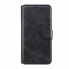 Leather Case Stands Flip Cover L11 Holder for Oppo A91 Black