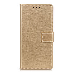 Leather Case Stands Flip Cover L11 Holder for Samsung Galaxy S20 Lite 5G Gold