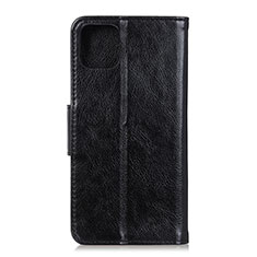 Leather Case Stands Flip Cover L12 Holder for Huawei Honor 30S Black