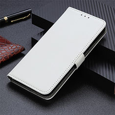 Leather Case Stands Flip Cover L12 Holder for Huawei Nova 8 SE 5G White
