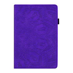 Leather Case Stands Flip Cover L14 Holder for Huawei MediaPad M6 10.8 Purple