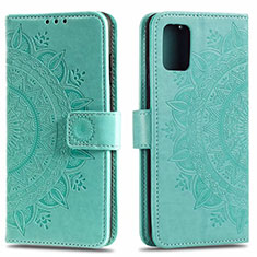 Leather Case Stands Flip Cover L15 Holder for Samsung Galaxy A51 5G Green