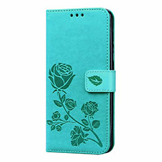 Leather Case Stands Flip Cover L17 Holder for Samsung Galaxy A31 Green
