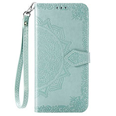 Leather Case Stands Flip Cover L18 Holder for Huawei P40 Lite E Green