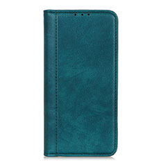 Leather Case Stands Flip Cover L18 Holder for Realme C11 Midnight Green