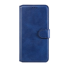 Leather Case Stands Flip Cover L19 Holder for Samsung Galaxy A41 Blue