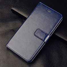 Leather Case Stands Flip Cover L20 Holder for Huawei Honor 30S Blue