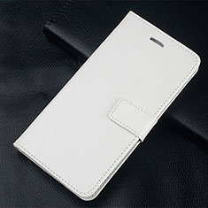 Leather Case Stands Flip Cover L20 Holder for Huawei Honor 30S White