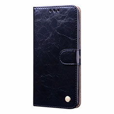 Leather Case Stands Flip Cover L22 Holder for Samsung Galaxy A41 Black