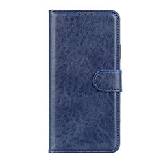 Leather Case Stands Flip Cover L25 Holder for Realme C11 Blue