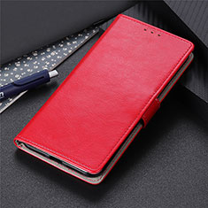 Leather Case Stands Flip Cover L27 Holder for Realme C11 Red