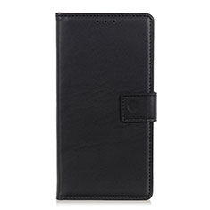 Leather Case Stands Flip Cover L28 Holder for Realme C11 Black