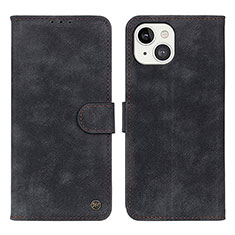 Leather Case Stands Flip Cover L30 Holder for Apple iPhone 13 Black