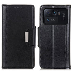 Leather Case Stands Flip Cover M01L Holder for Xiaomi Mi 11 Ultra 5G Black