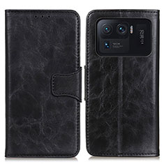 Leather Case Stands Flip Cover M02L Holder for Xiaomi Mi 11 Ultra 5G Black