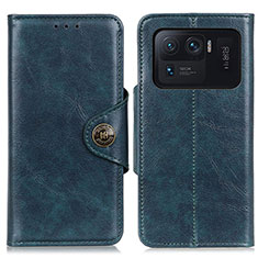 Leather Case Stands Flip Cover M12L Holder for Xiaomi Mi 11 Ultra 5G Blue