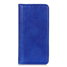 Leather Case Stands Flip Cover N02 Holder for Huawei P40 Pro+ Plus Blue