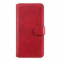 Leather Case Stands Flip Cover N02 Holder for Huawei P40 Pro Red