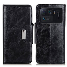 Leather Case Stands Flip Cover N04P Holder for Xiaomi Mi 11 Ultra 5G Black