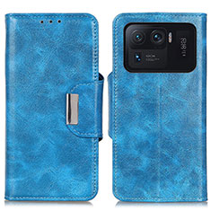 Leather Case Stands Flip Cover N04P Holder for Xiaomi Mi 11 Ultra 5G Sky Blue