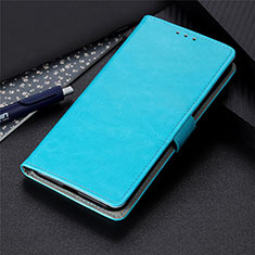 Leather Case Stands Flip Cover N07 Holder for Huawei P40 Pro Sky Blue