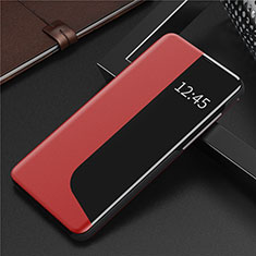 Leather Case Stands Flip Cover N09 Holder for Huawei P40 Red