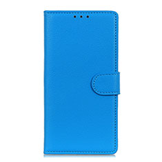 Leather Case Stands Flip Cover N10 Holder for Huawei P40 Pro+ Plus Sky Blue