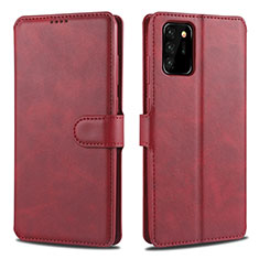 Leather Case Stands Flip Cover N12 Holder for Samsung Galaxy Note 20 Ultra 5G Red