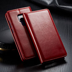 Leather Case Stands Flip Cover T01 Holder for Huawei Mate 20 Red