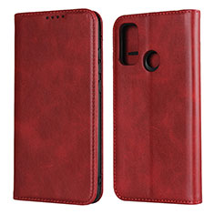 Leather Case Stands Flip Cover T01 Holder for Huawei Nova Lite 3 Plus Red