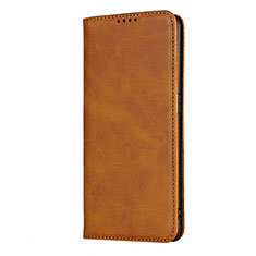 Leather Case Stands Flip Cover T01 Holder for Oppo Find X2 Pro Orange