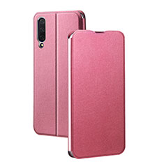 Leather Case Stands Flip Cover T01 Holder for Xiaomi Mi A3 Pink