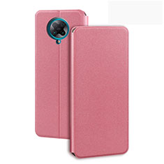 Leather Case Stands Flip Cover T01 Holder for Xiaomi Redmi K30 Pro Zoom Pink