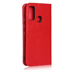 Leather Case Stands Flip Cover T03 Holder for Huawei Nova Lite 3 Plus Red