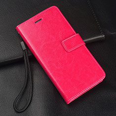 Leather Case Stands Flip Cover T03 Holder for Oppo R17 Pro Hot Pink