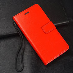 Leather Case Stands Flip Cover T03 Holder for Oppo R17 Pro Red