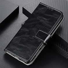 Leather Case Stands Flip Cover T03 Holder for Oppo Reno3 Pro Black