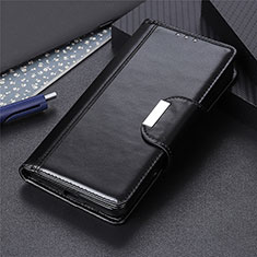 Leather Case Stands Flip Cover T03 Holder for Oppo Reno4 5G Black