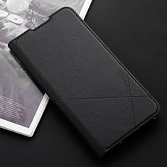Leather Case Stands Flip Cover T03 Holder for Xiaomi Redmi Note 8 Black