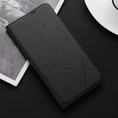 Leather Case Stands Flip Cover T04 Holder for Huawei Honor 20 Lite Black