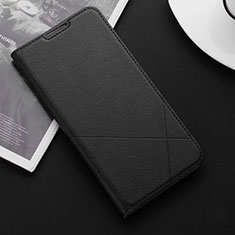 Leather Case Stands Flip Cover T04 Holder for Huawei P Smart+ Plus (2019) Black