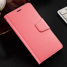 Leather Case Stands Flip Cover T04 Holder for Oppo R17 Pro Pink